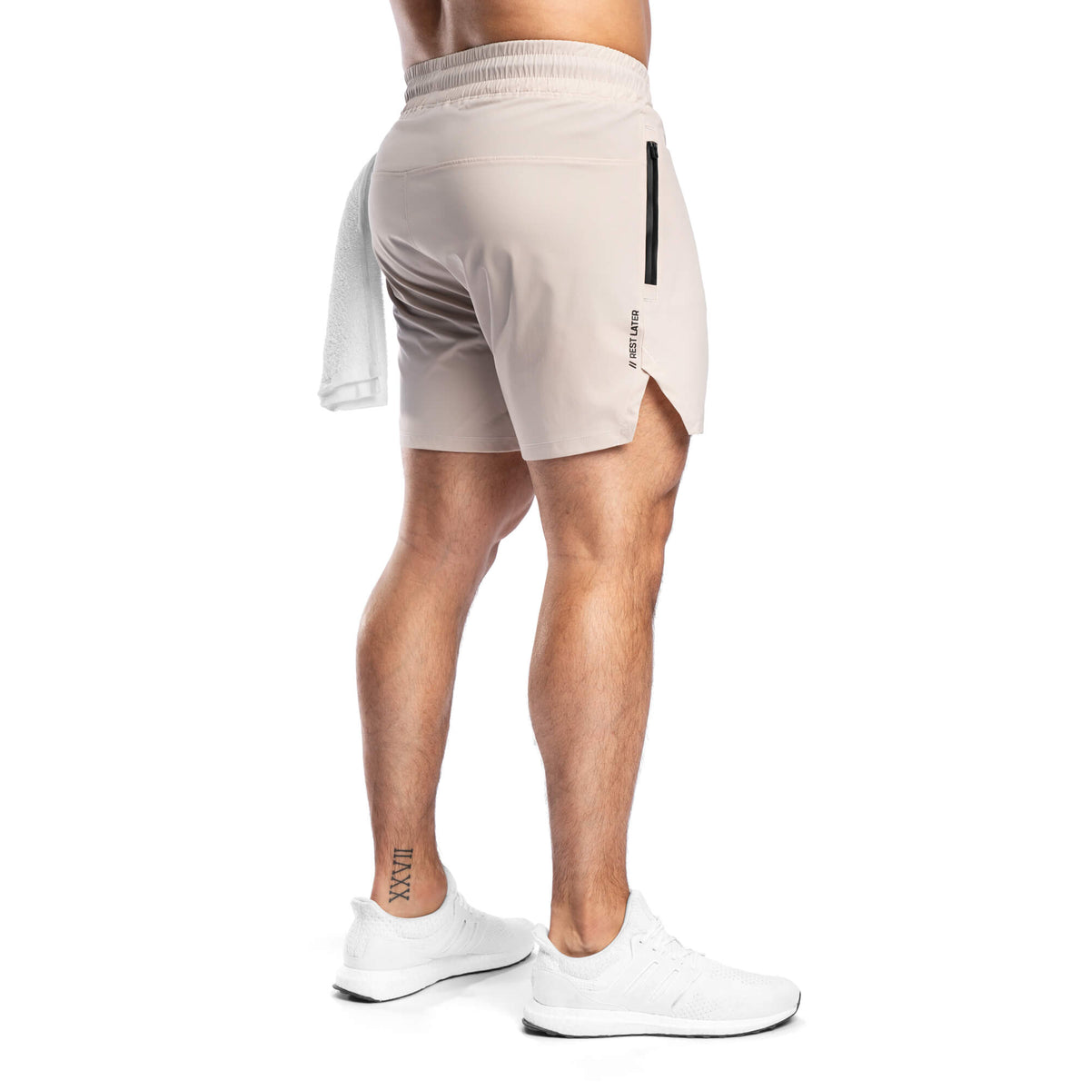 Rest Later Shorts 5&quot; - Sandstorm