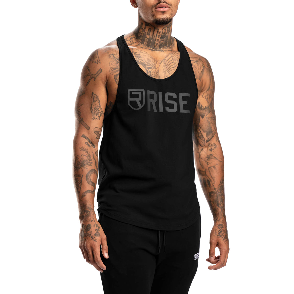 Signature Stringer - Black on Black