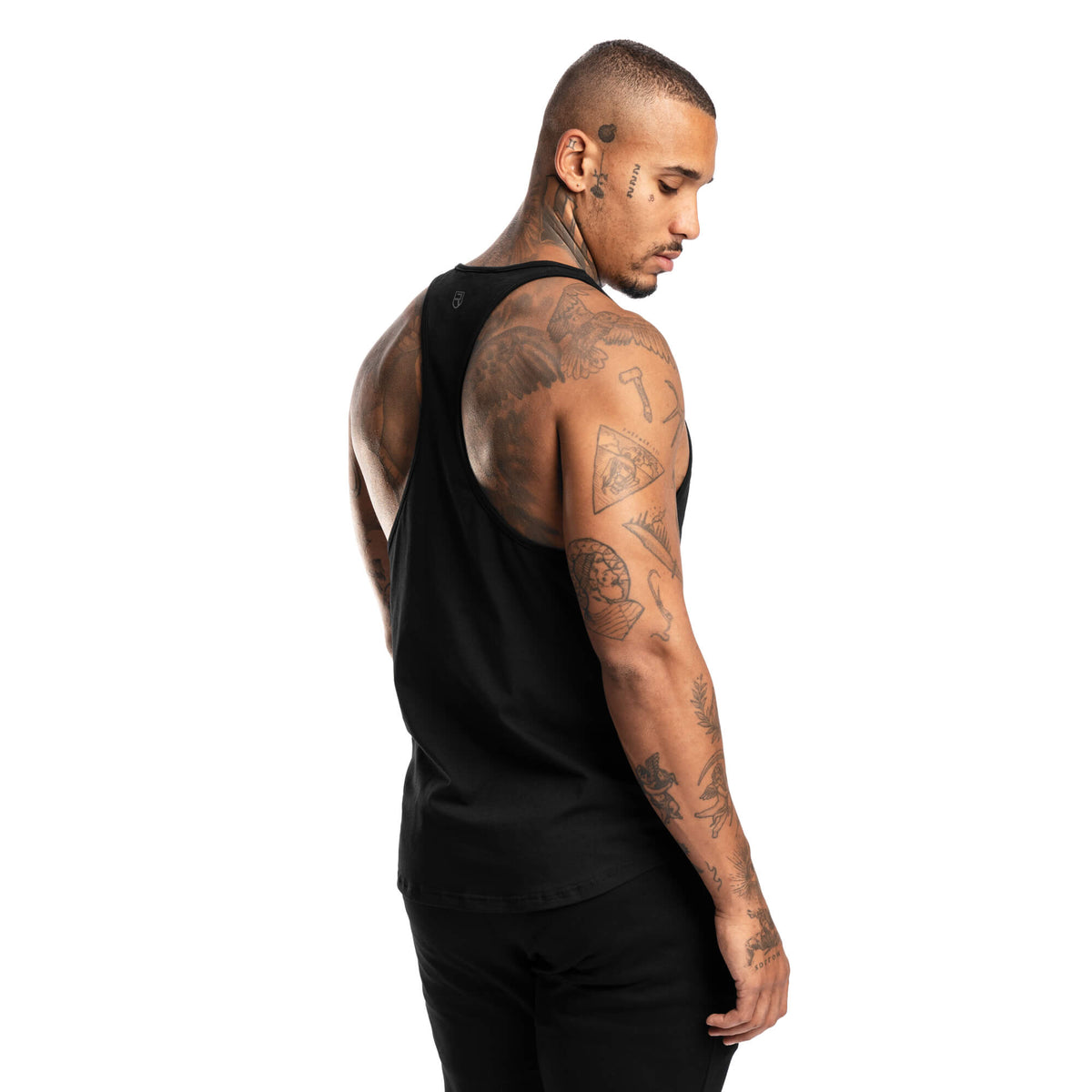 Signature Stringer - Black on Black