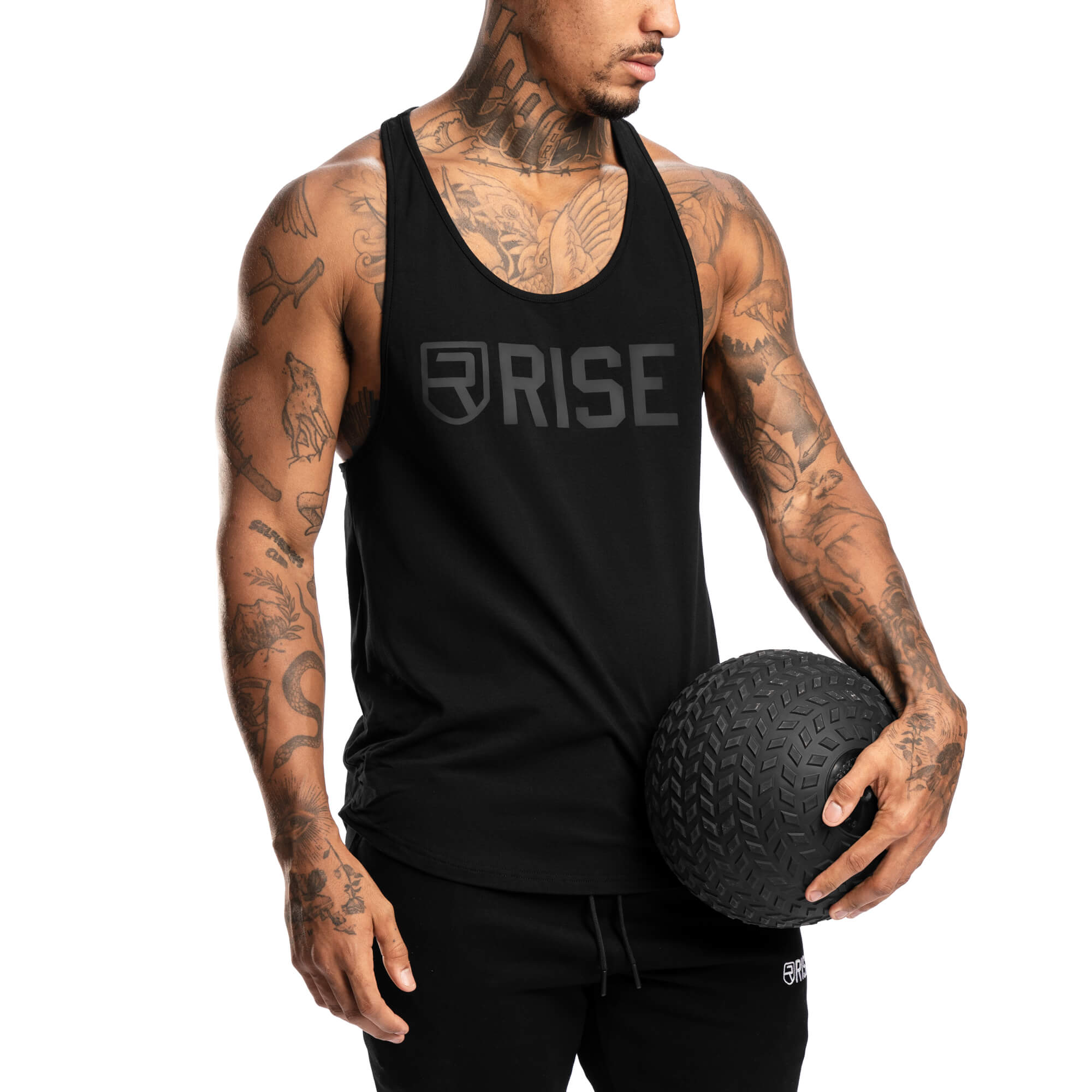 Signature Stringer - Black on Black