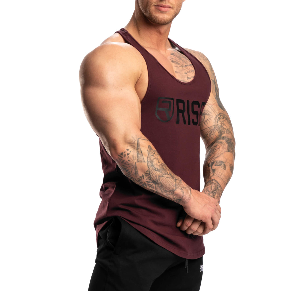 Signature Stringer - Burgundy