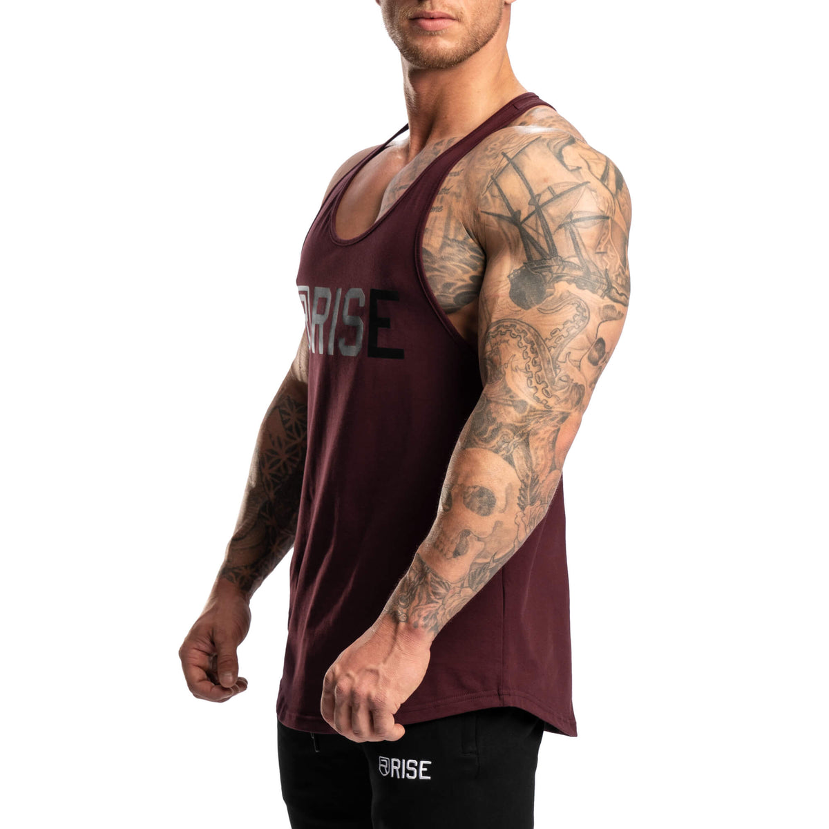 Signature Stringer - Burgundy