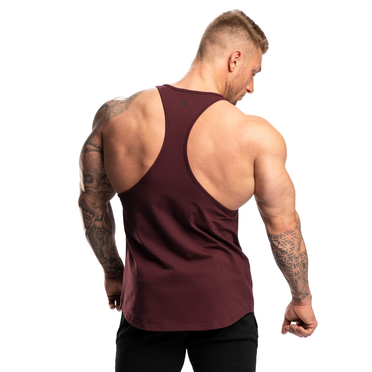 Signature Stringer - Burgundy