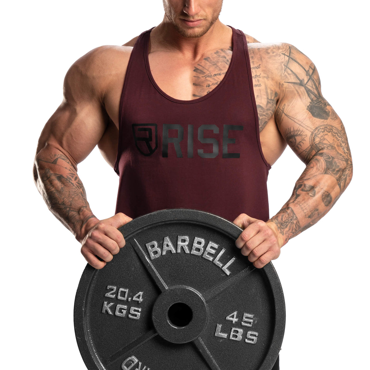 Signature Stringer - Burgundy