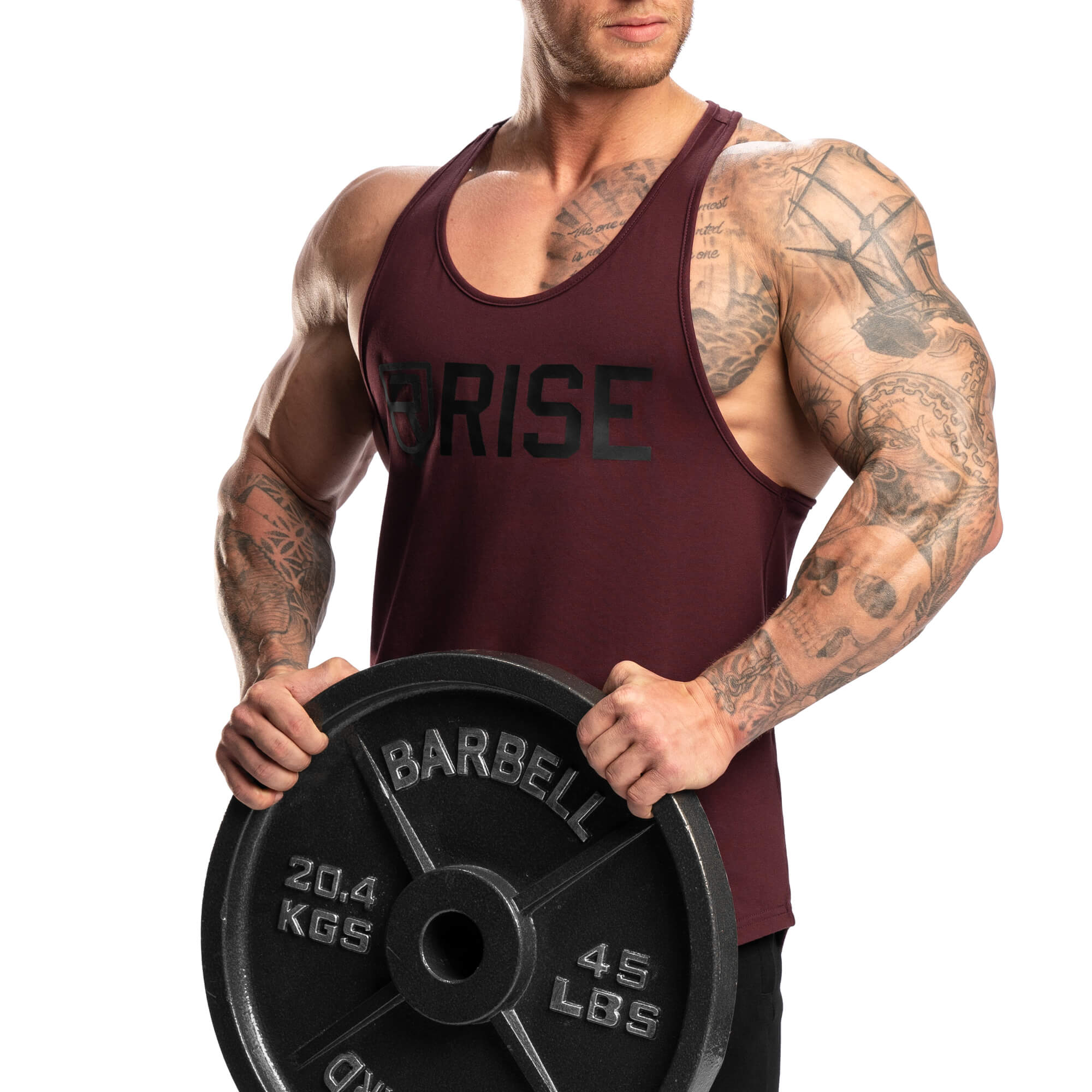 Signature Stringer - Burgundy