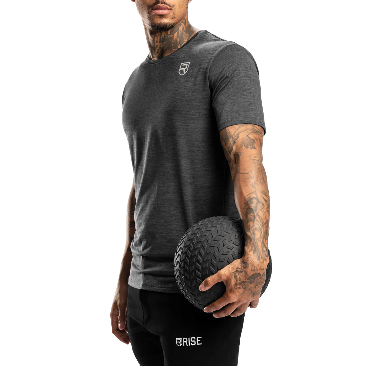 Softest T-Shirt – Black Marl