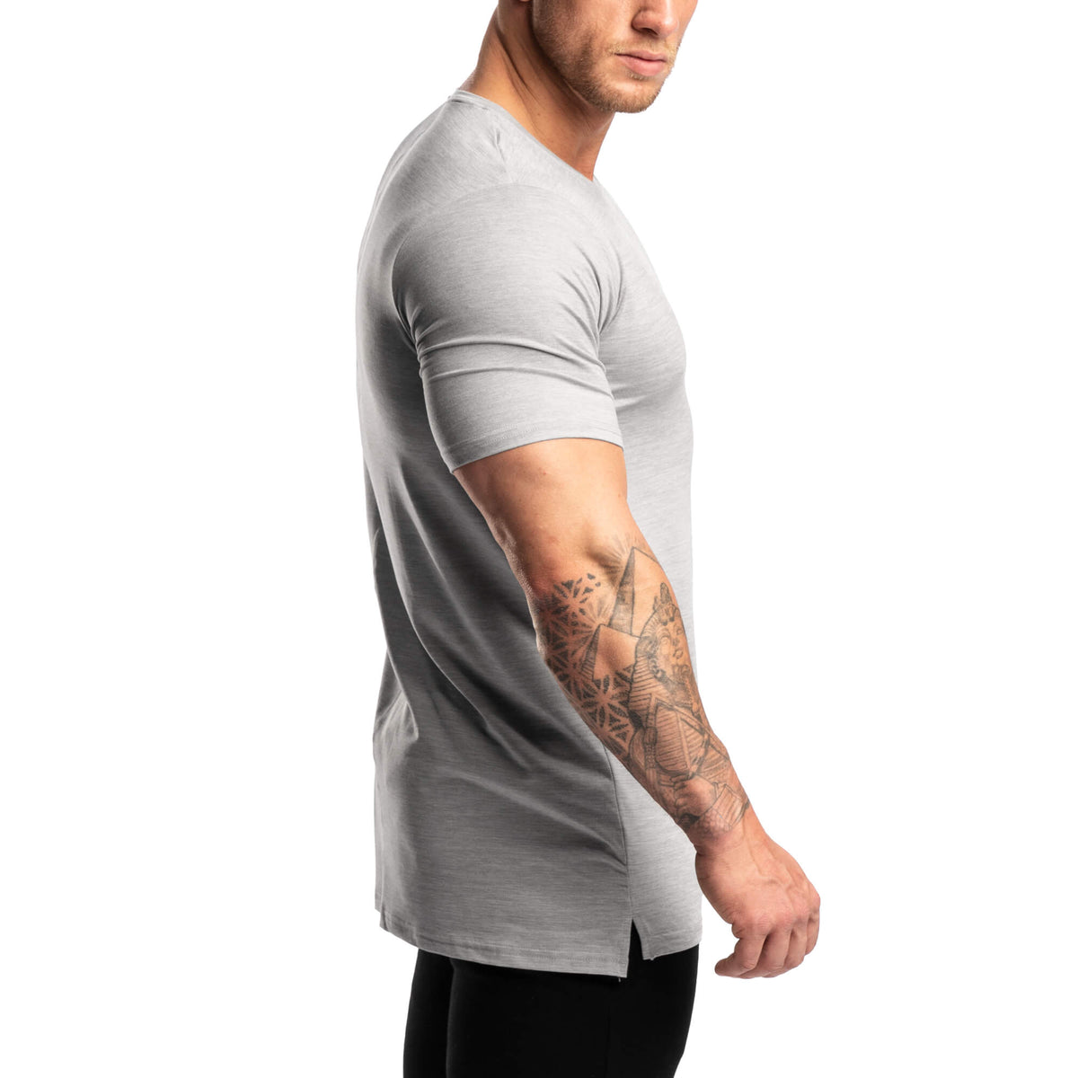 Softest T-Shirt – Grey Marl