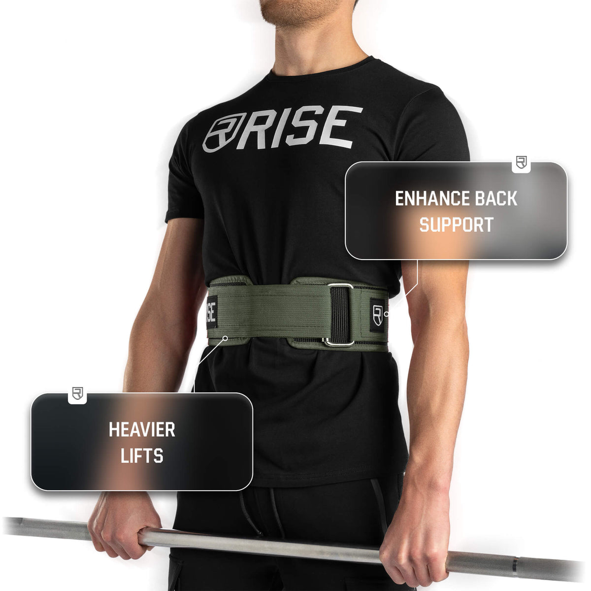 Neoprene Belt - Army Green