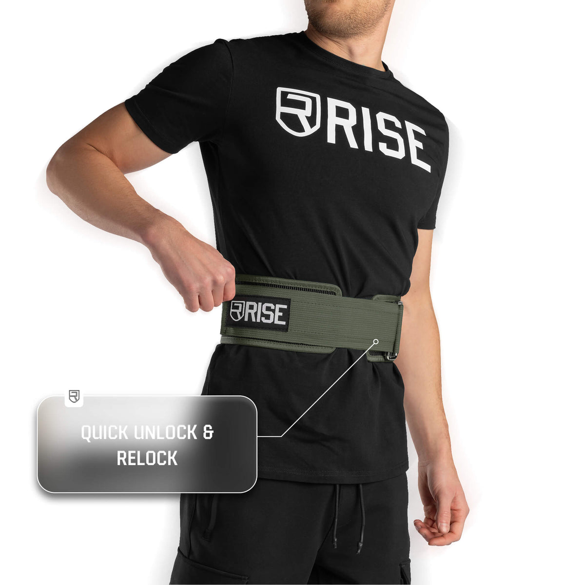 Neoprene Belt - Army Green