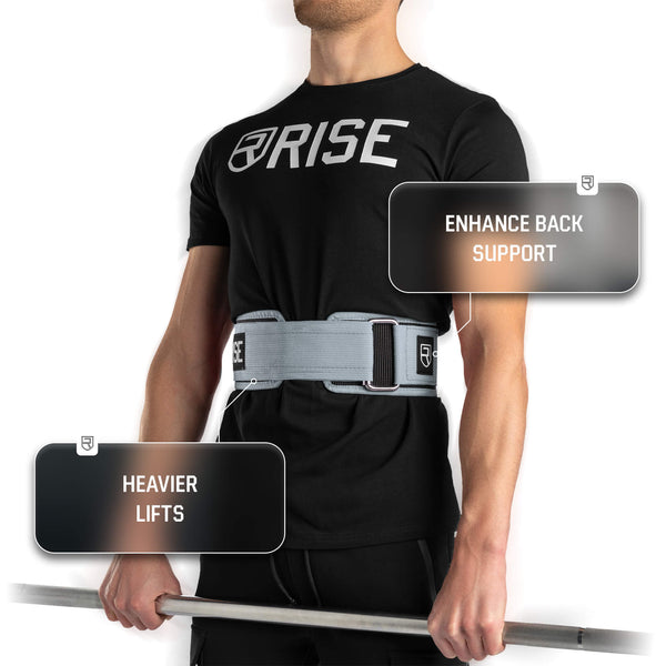Neoprene Belt - Grey - Rise