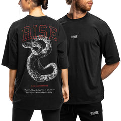 未使用級✨NILøSニルズ FEAR IS YOUR ENEMY ロンT黒3 u-Oversized-Fear-No-Evil-T-