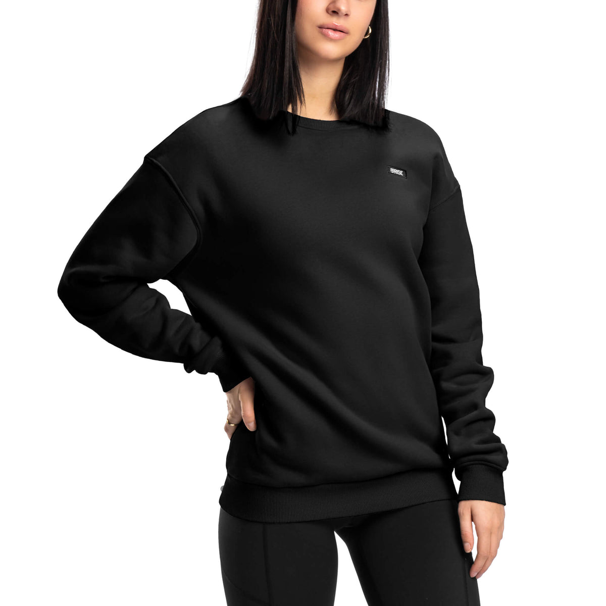 Women - Comfy Crewneck - Black