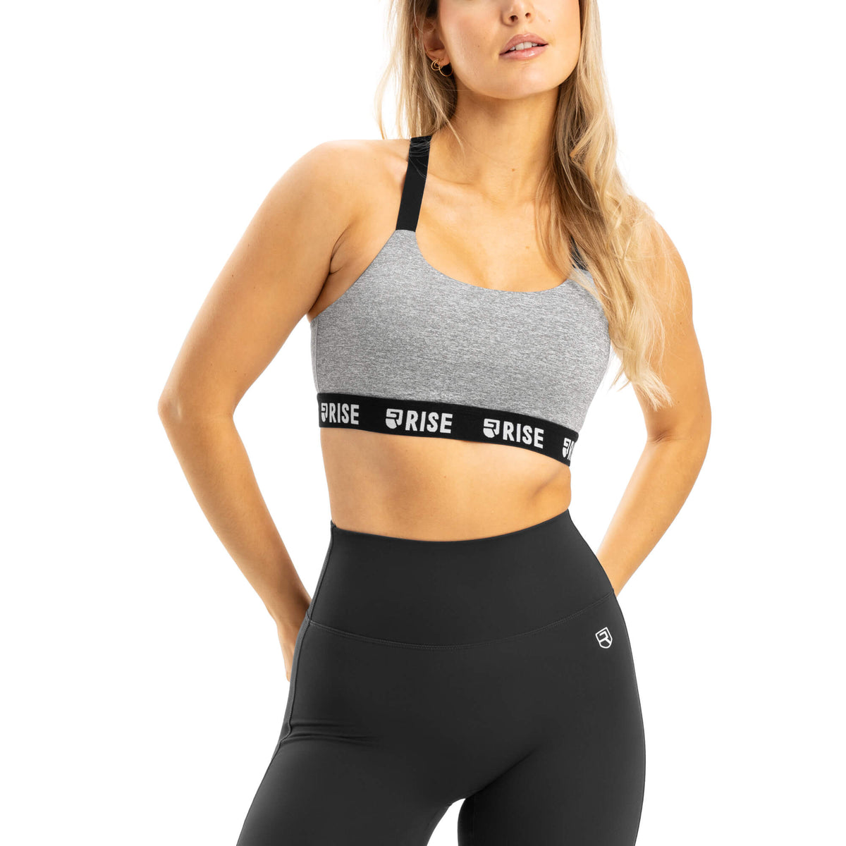 Motion Sports Bra – Grey/Black