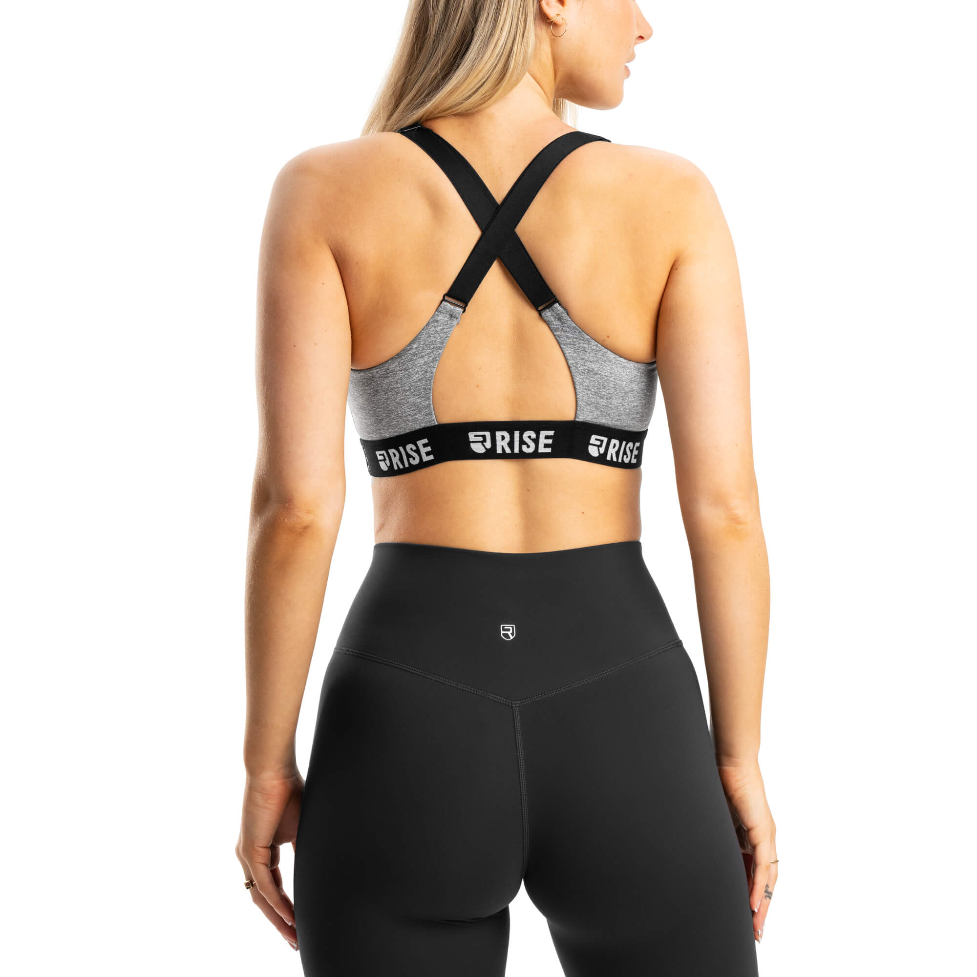 Motion Sports Bra – Grey/Black