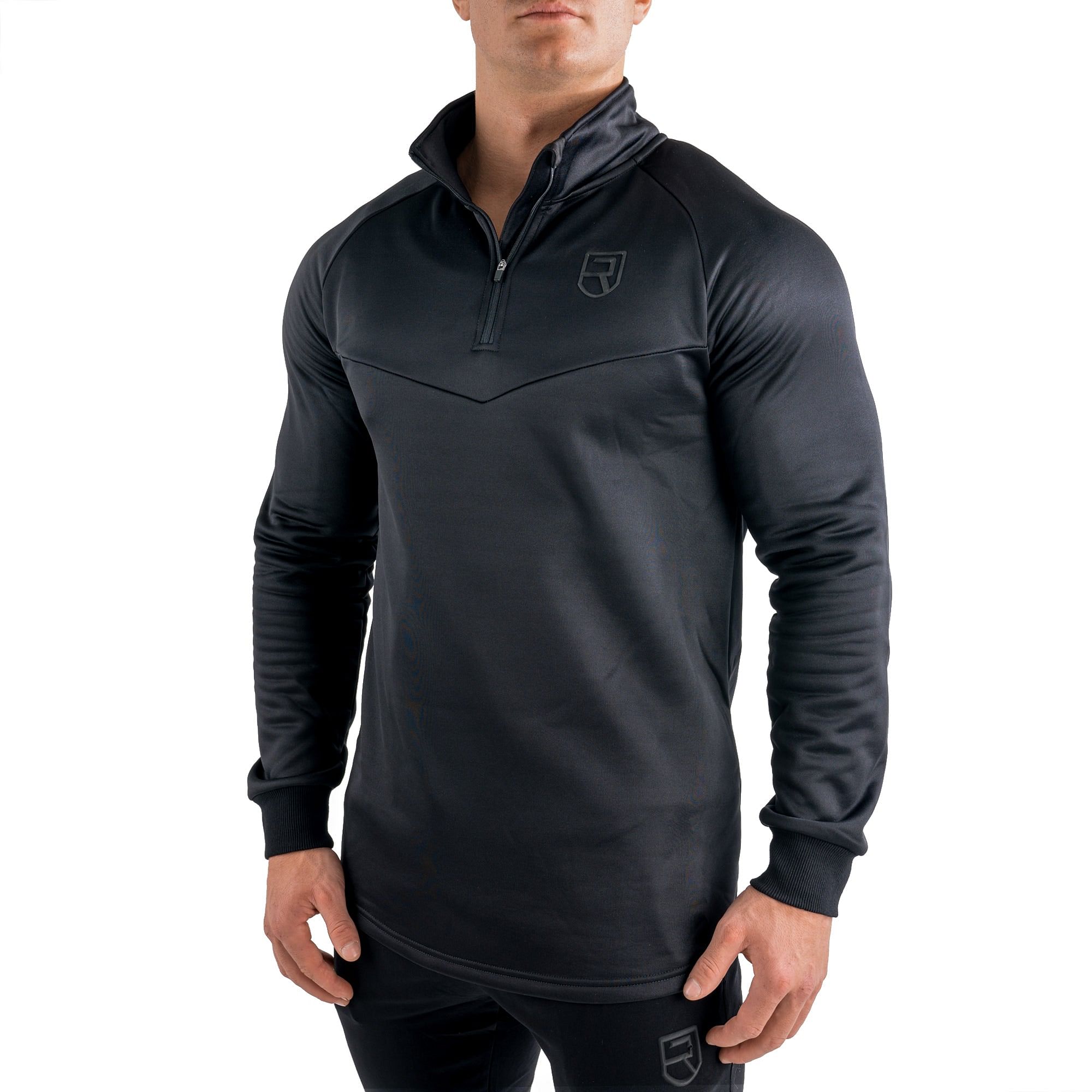 Surge Winter Warm 1/4 Zip – Black - Rise