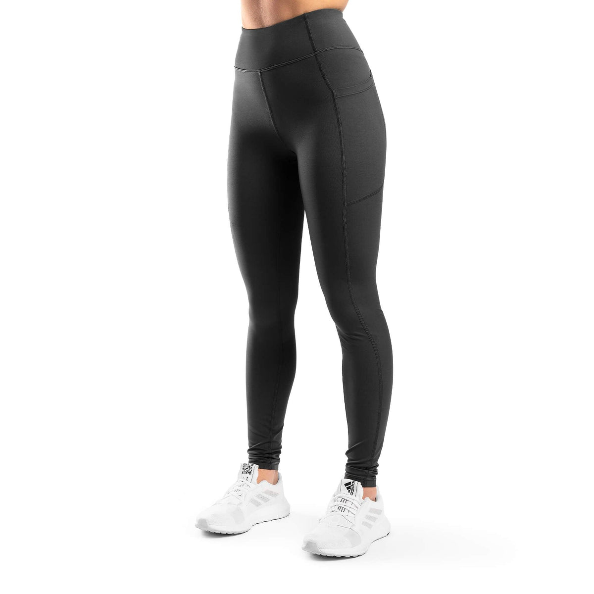 Arsenal High-Waisted Pockets Leggings – Black