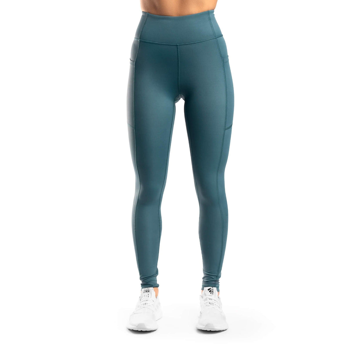 Arsenal High-Waisted Pockets Leggings - Teal
