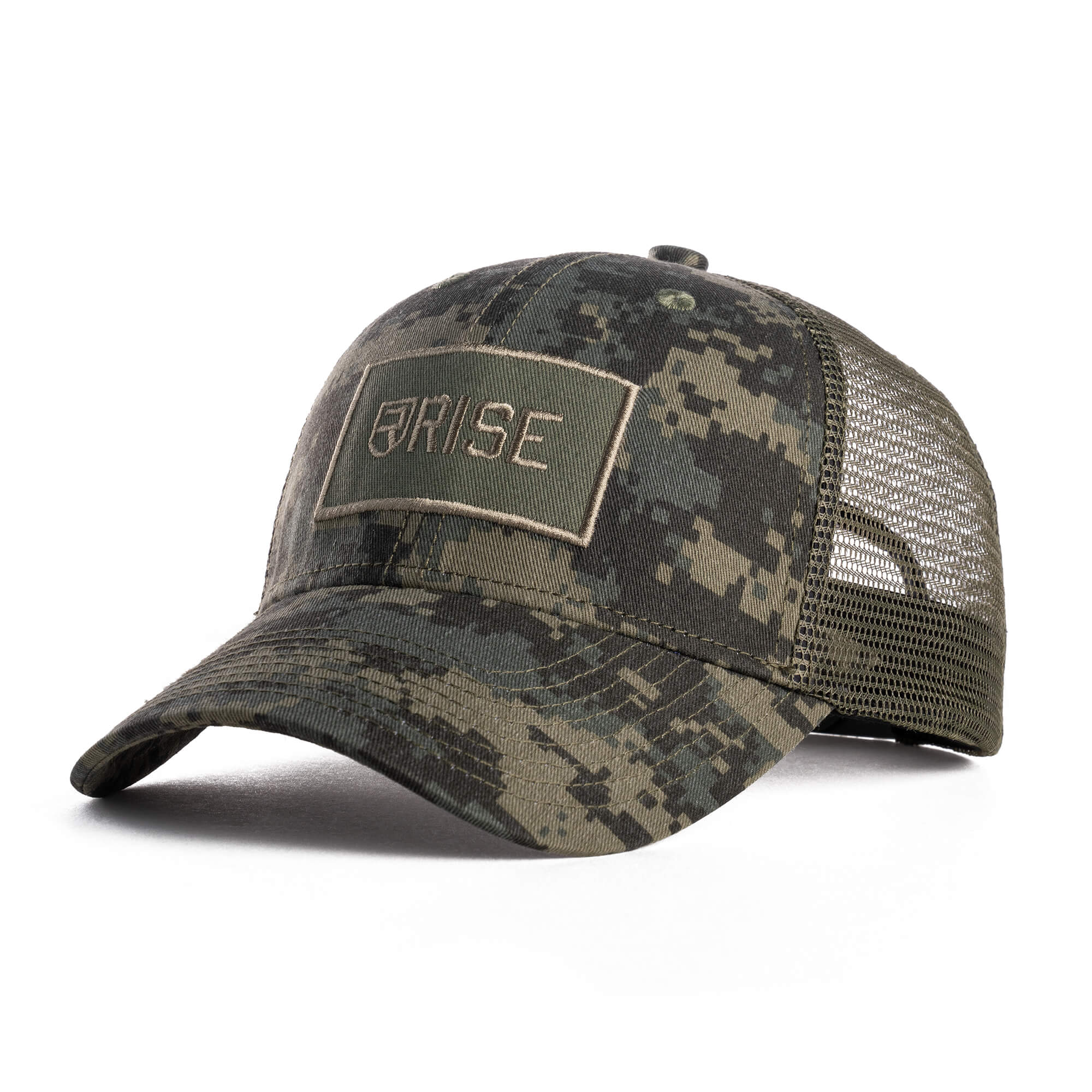 Delta Snapback - Green Digital Camo