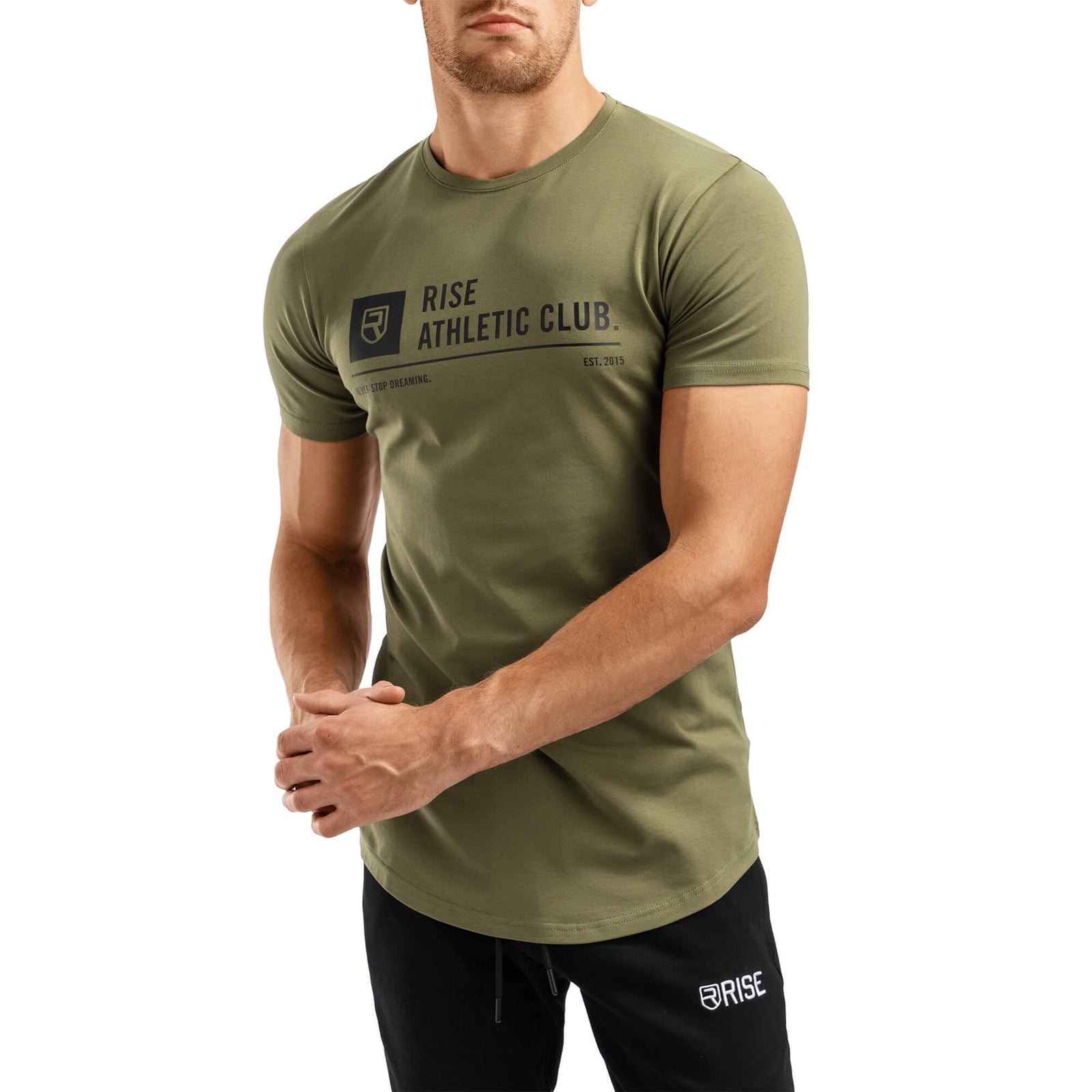 Athletic Club T-Shirt - Army Green
