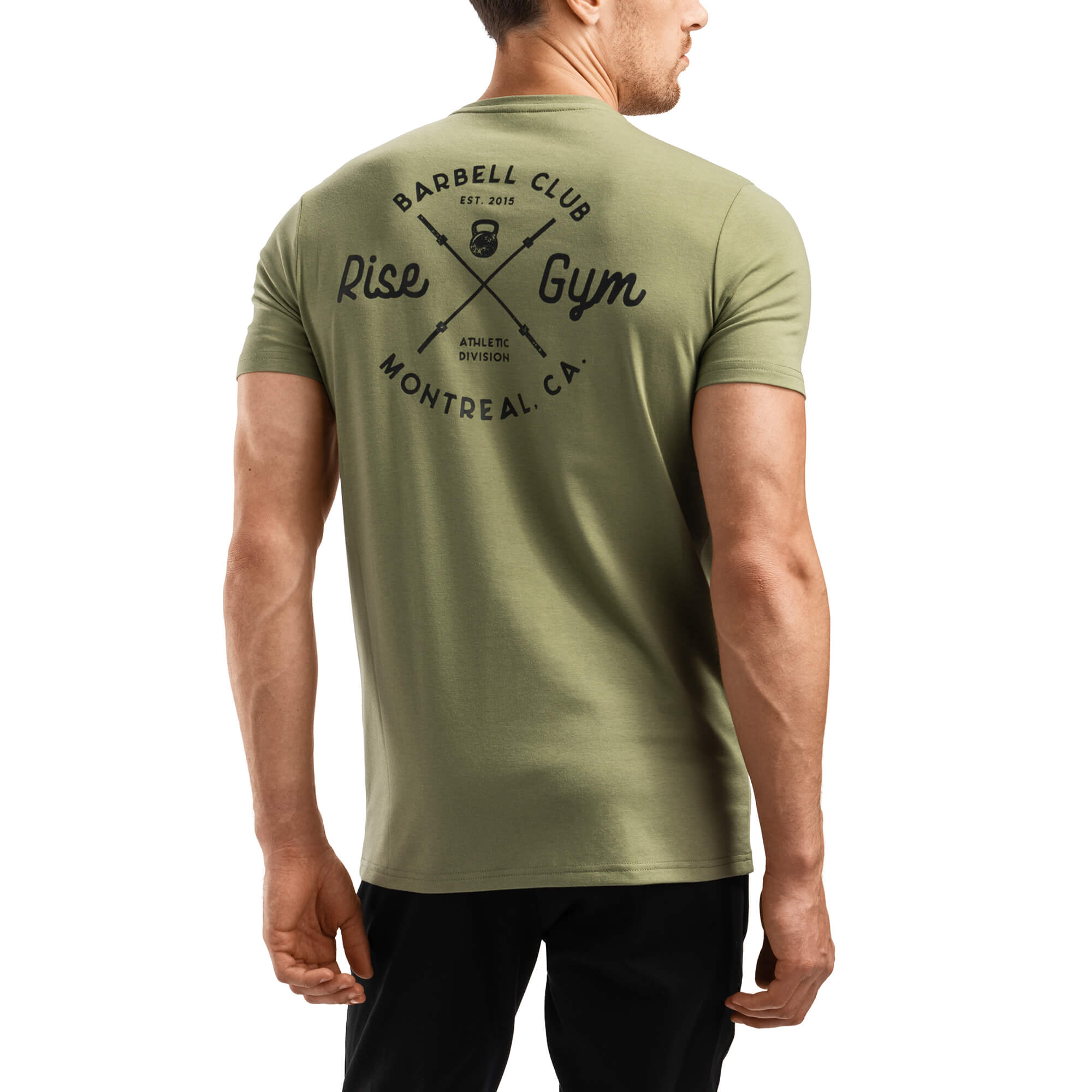 Barbell Club Shirt - Army Green