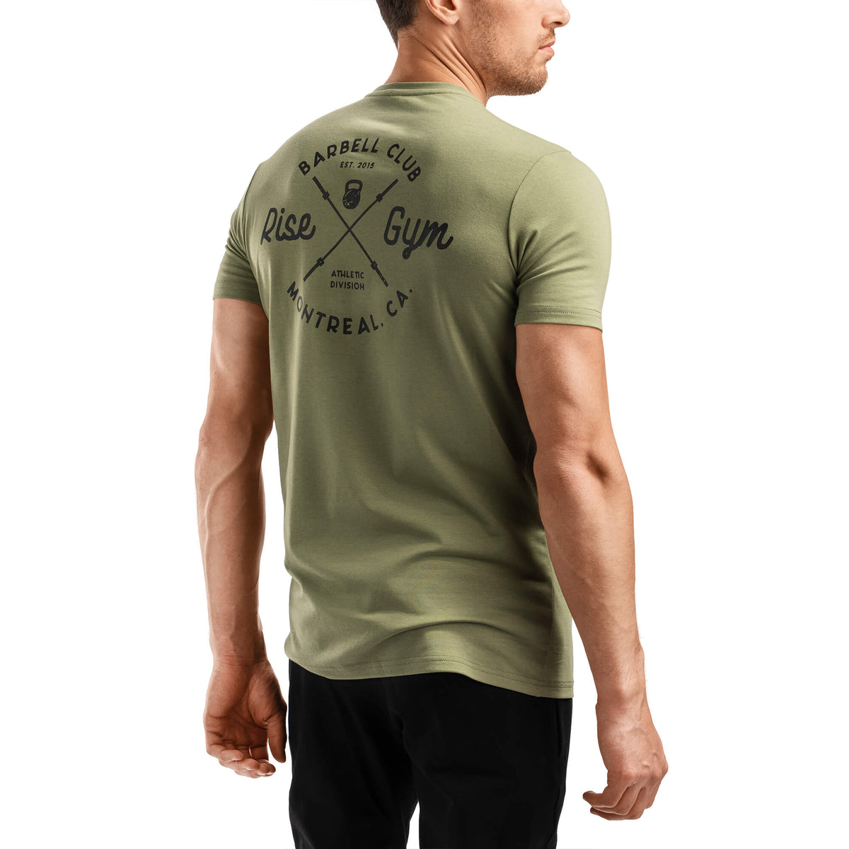 Barbell Club Shirt - Army Green