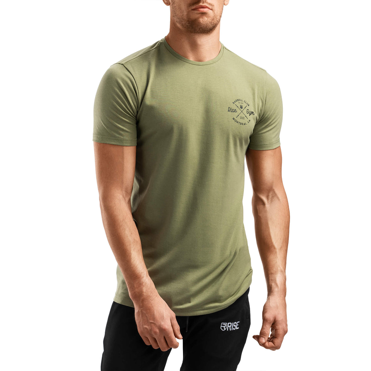 Barbell Club Shirt - Army Green