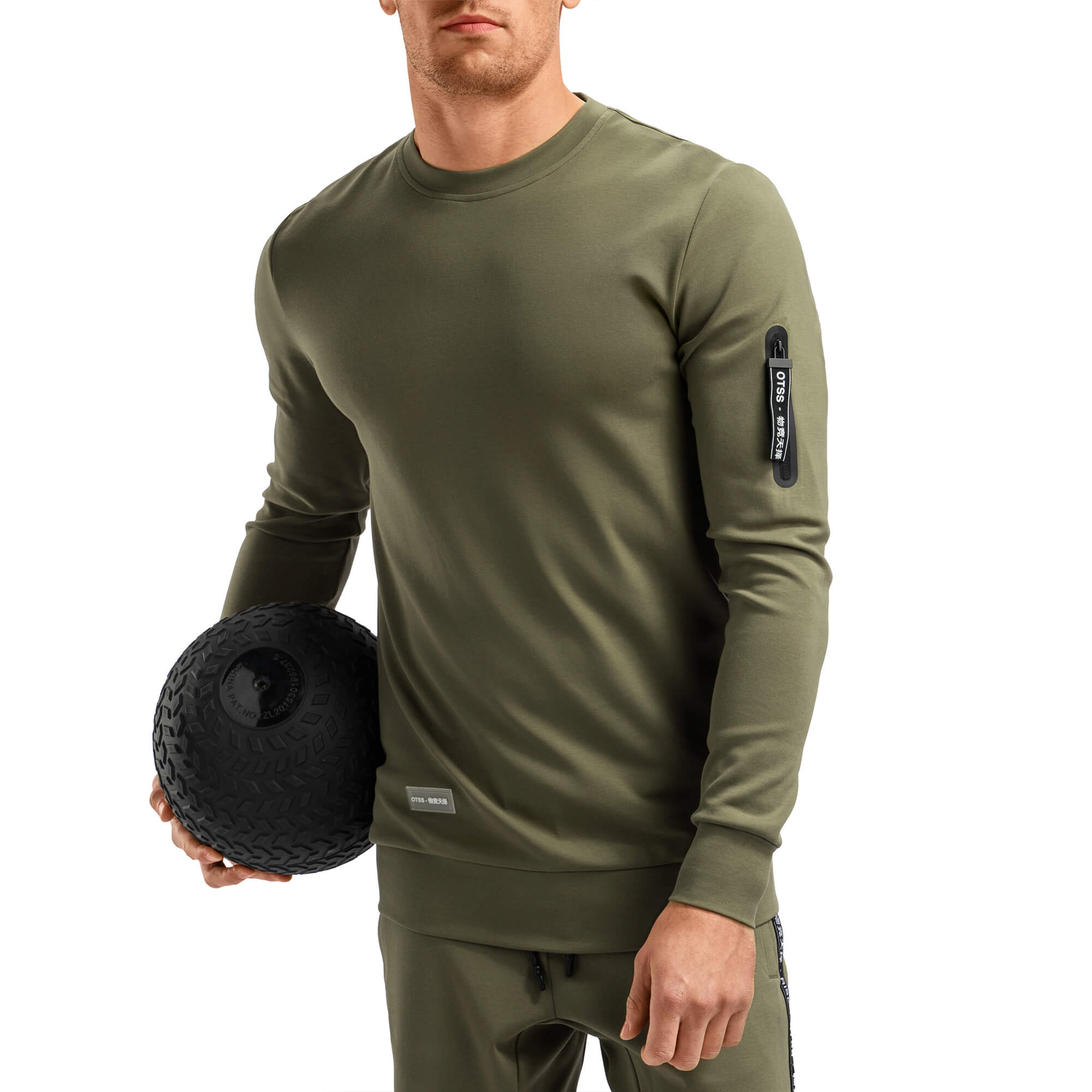 Electro Crewneck - Army Green