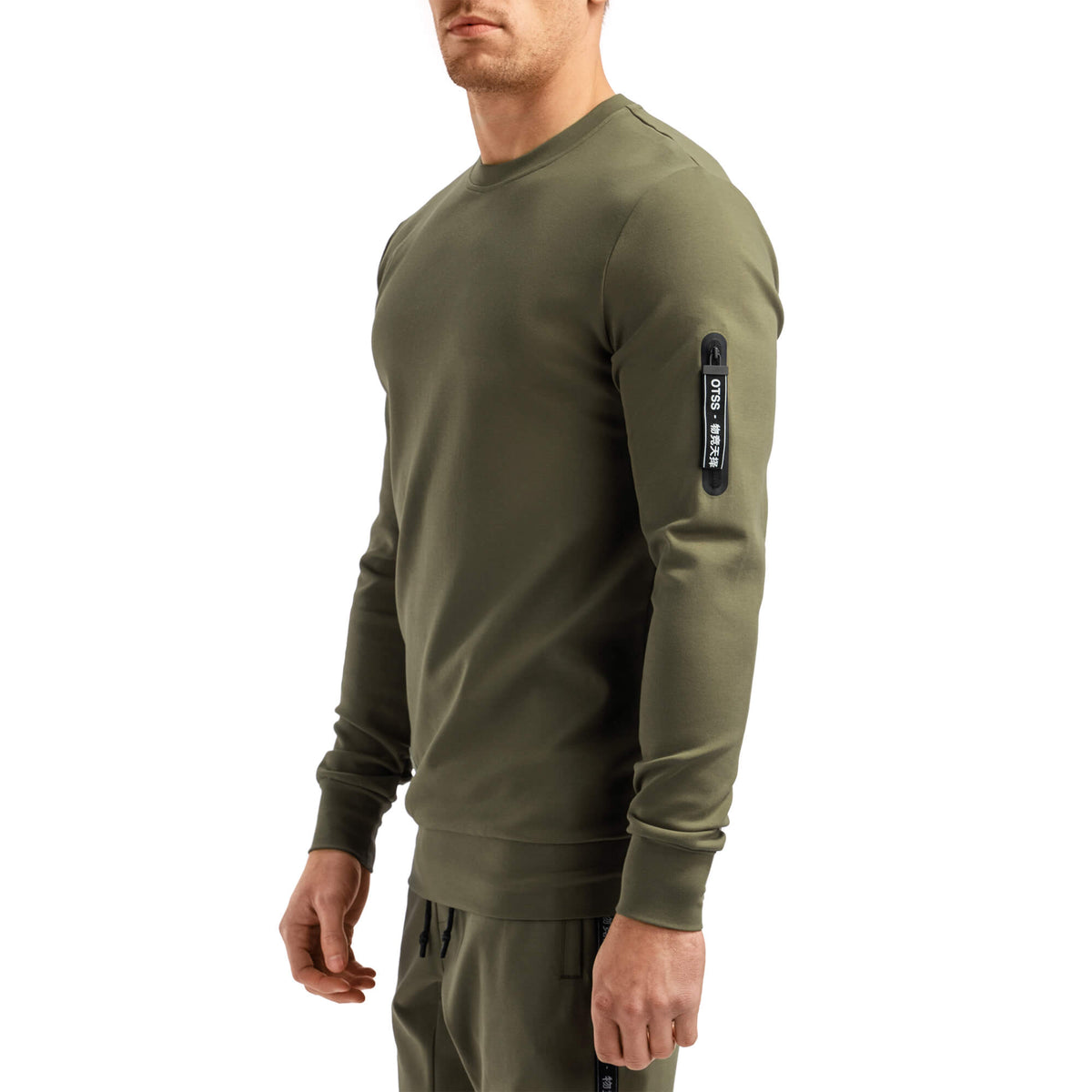 Electro Crewneck - Army Green