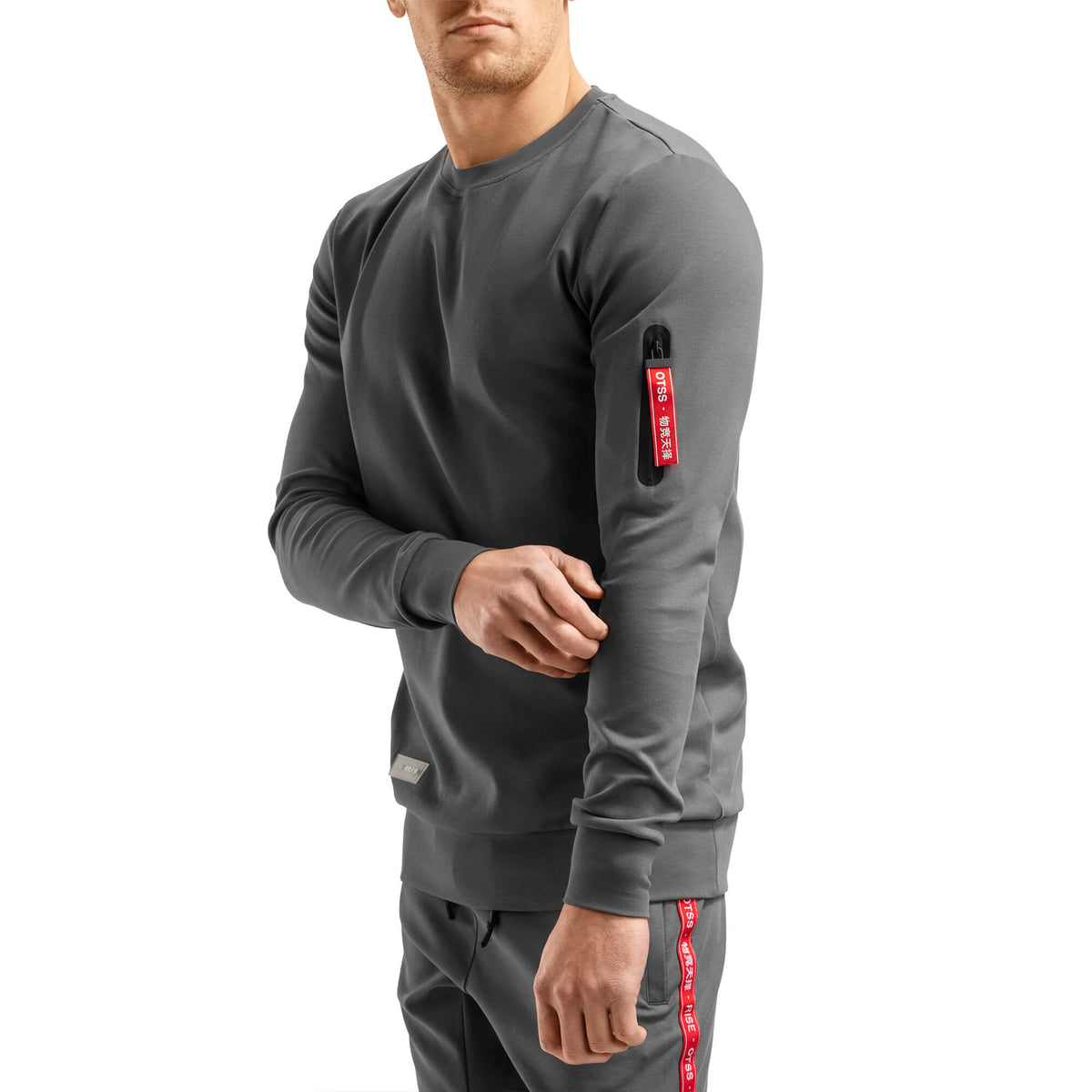 Electro Crewneck - Charcoal