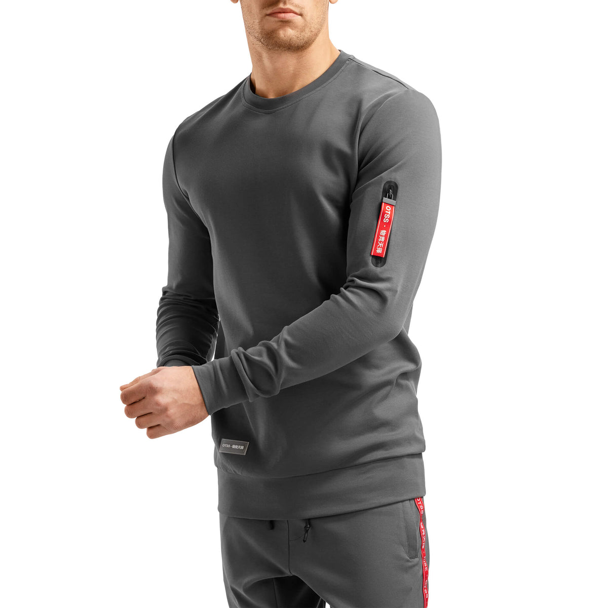 Electro Crewneck - Charcoal