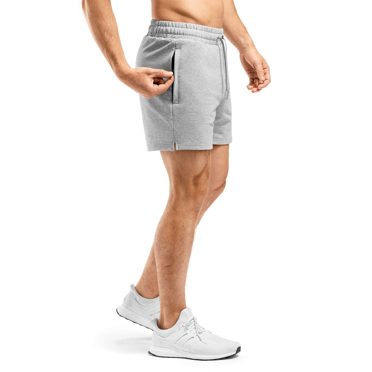Elemental Shorts 5&quot; - Grey Marl