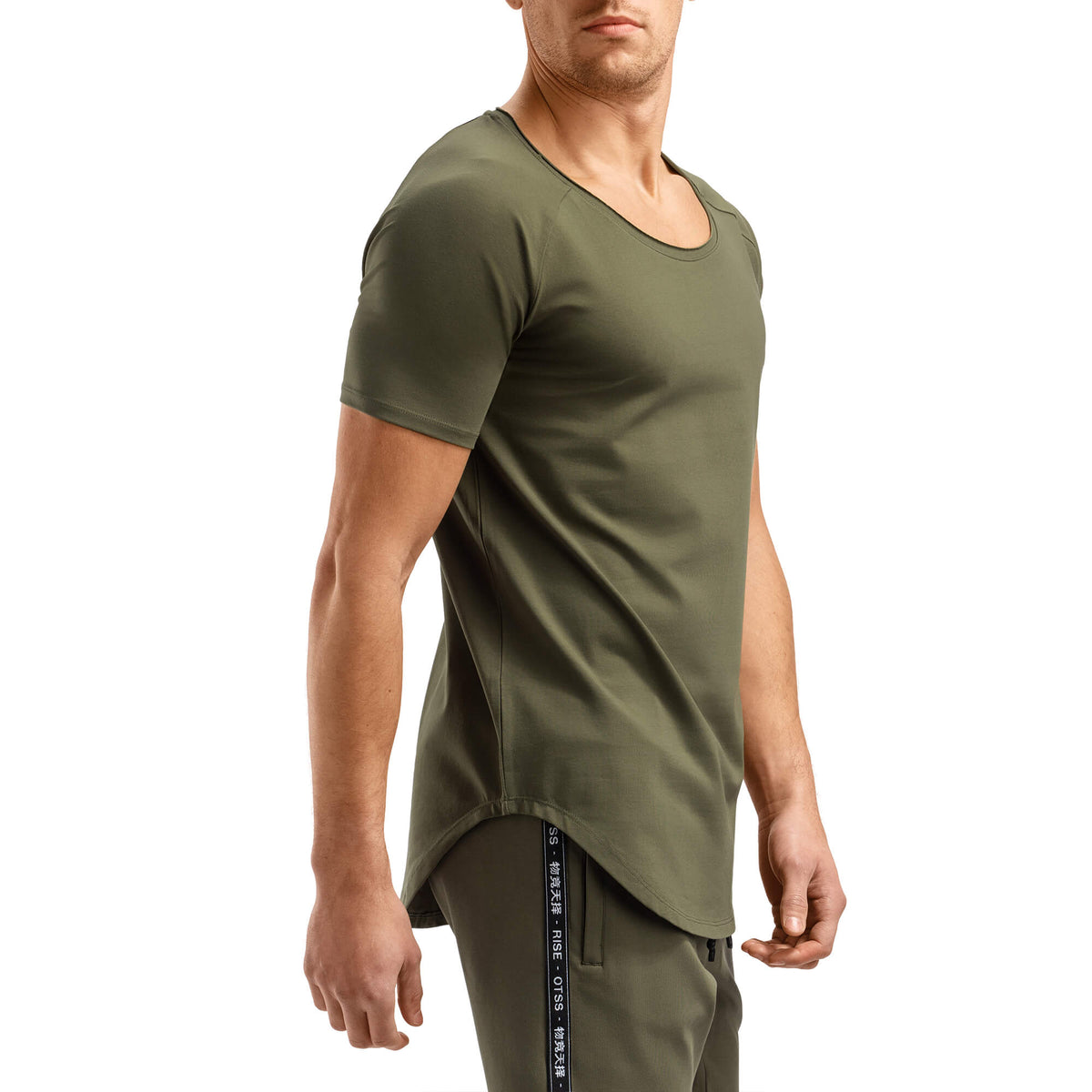 Nitro Scoop Neck - Army Green