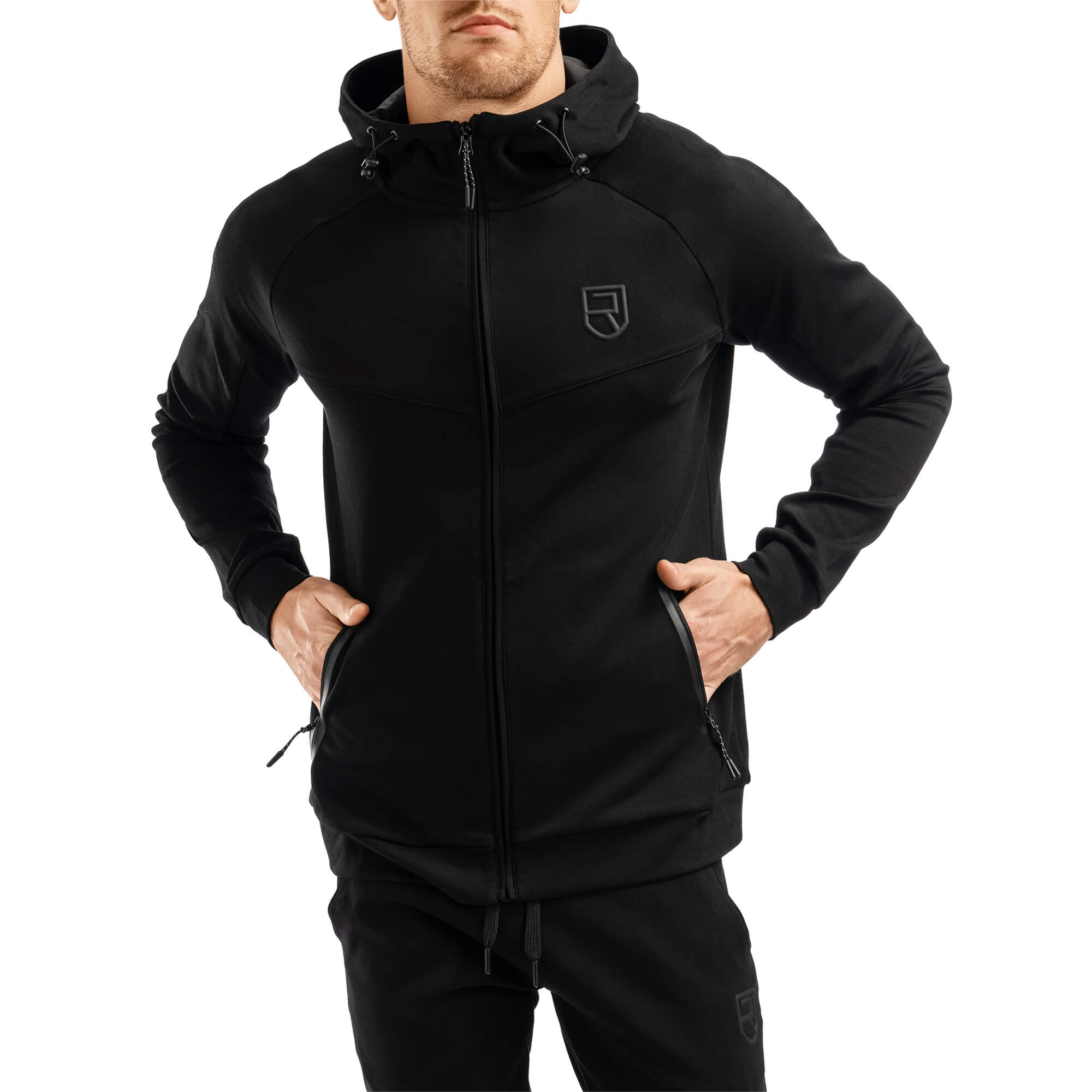 Peak Hoodie – Black