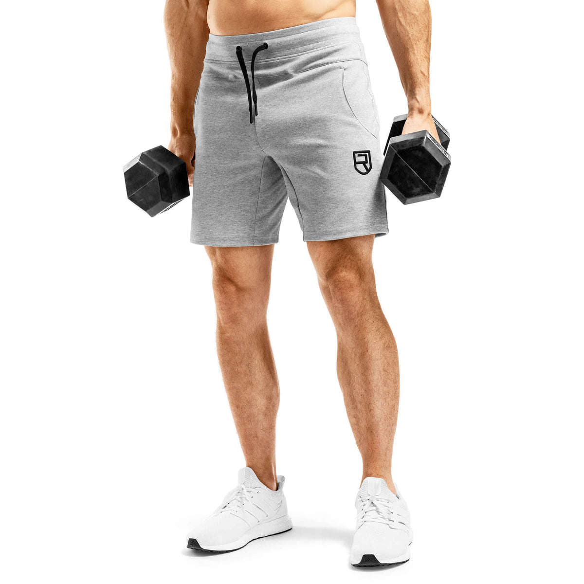 Peak Shorts 7&quot; - Light Grey