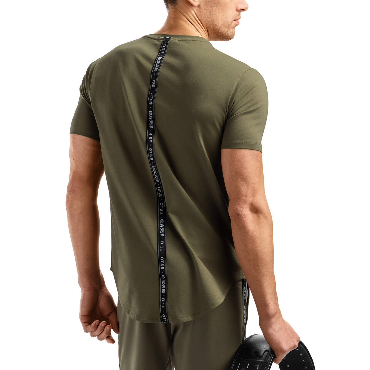 army green dri fit shirt