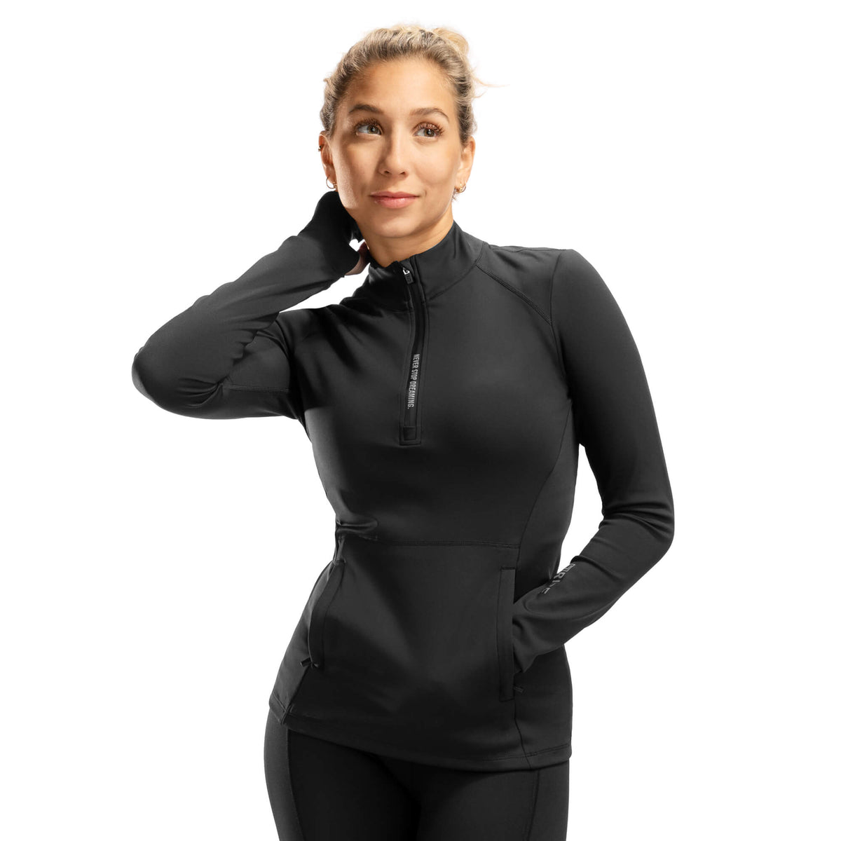 Absolute 1/4 Zip - Black
