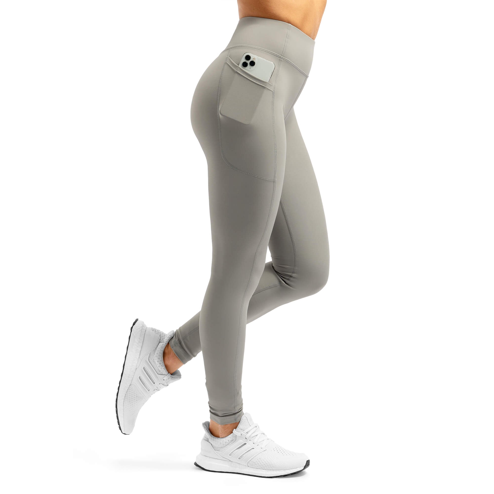 PLAY Grey High Rise Ribbed Co-ord Leggings