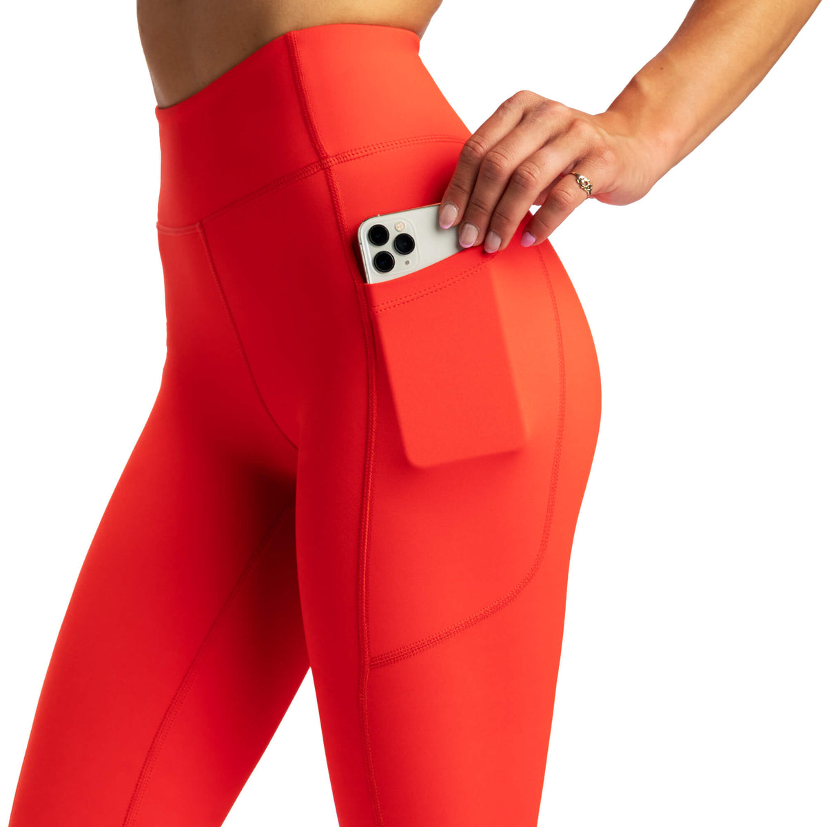 Arsenal High-Waisted Pockets Leggings – Tango - Rise