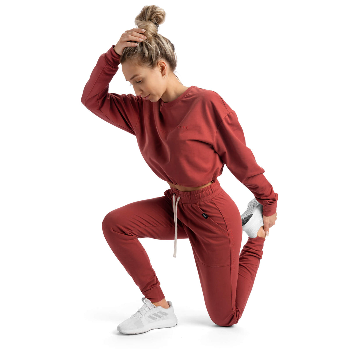 Cozy Crop Crewneck - Pink