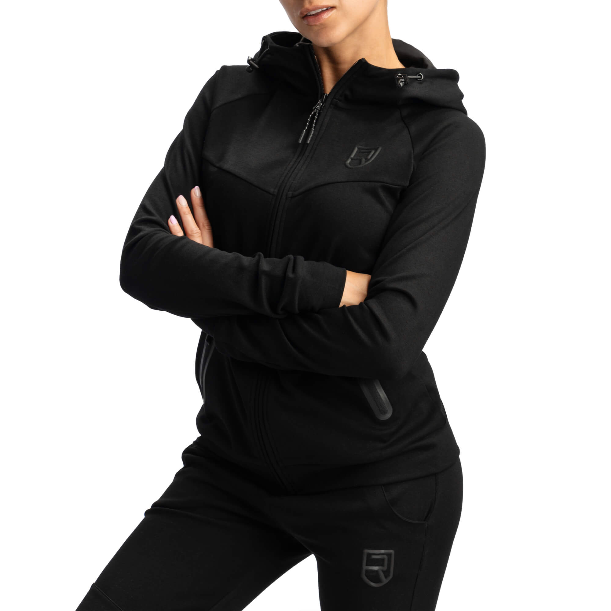 Women's Peak Hoodie - Black