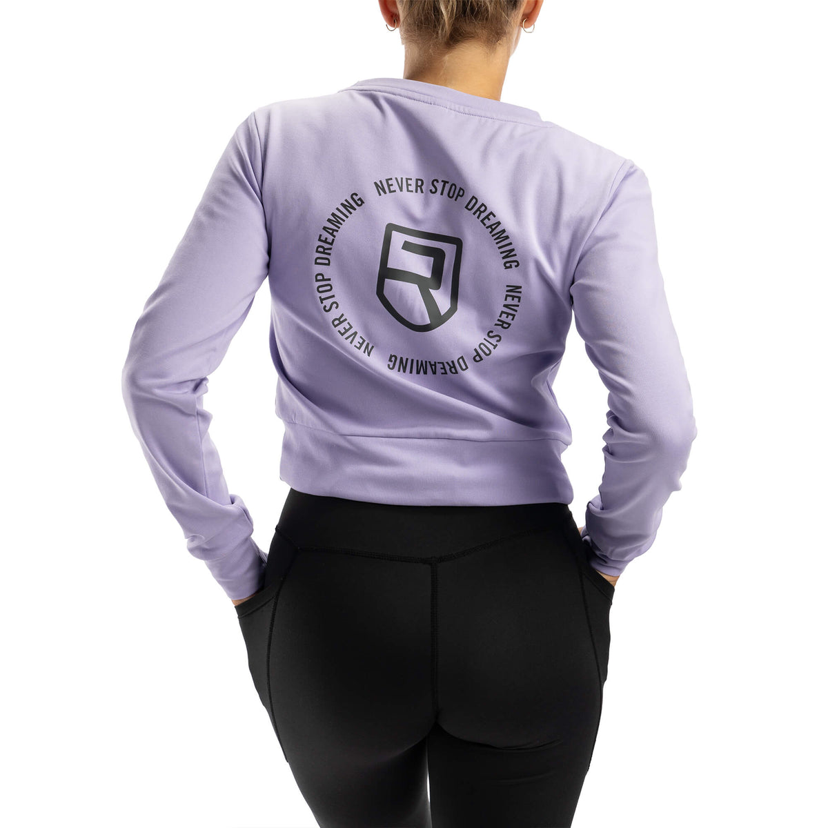 Offshore Fleece Light Crew – Lilac