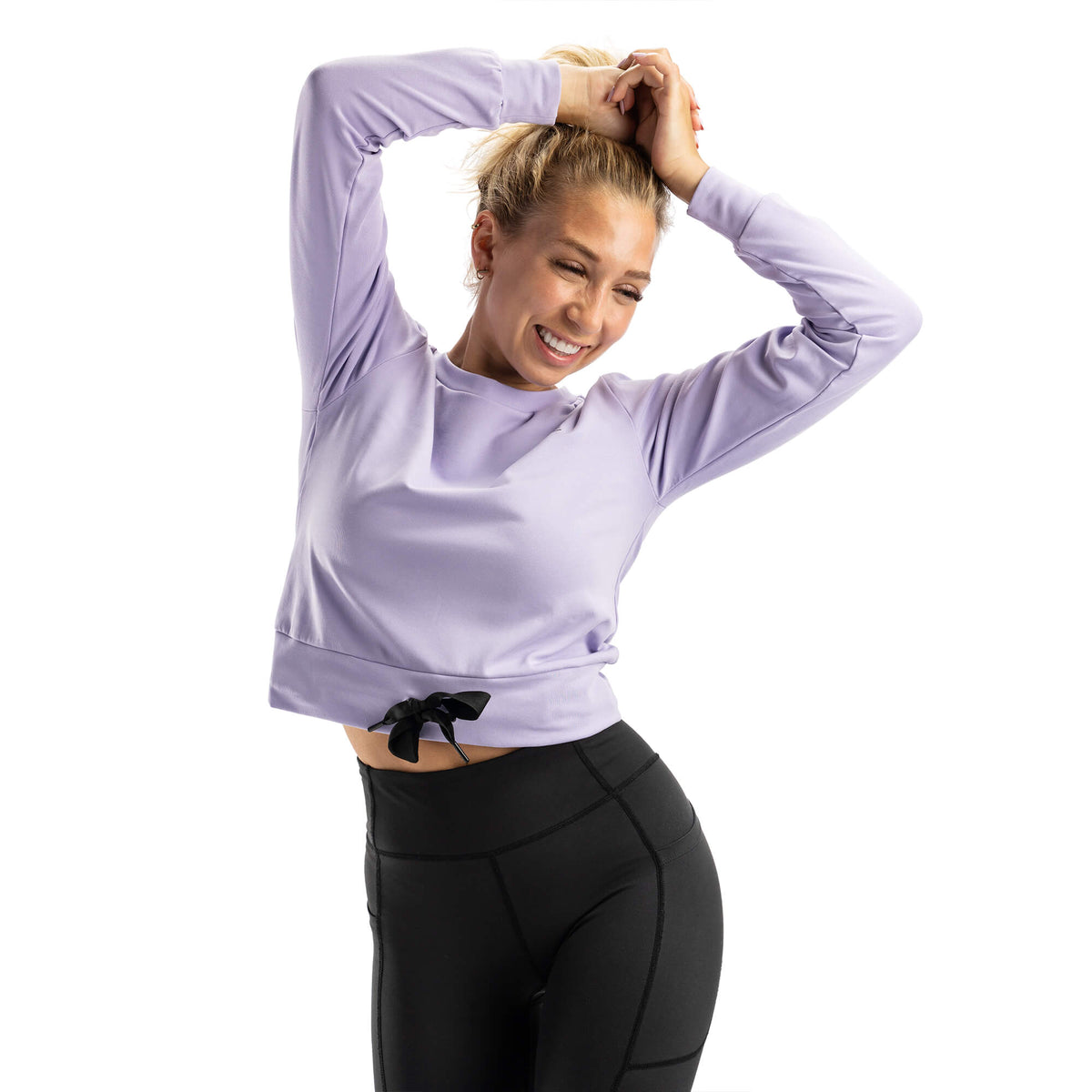 Offshore Fleece Light Crew – Lilac