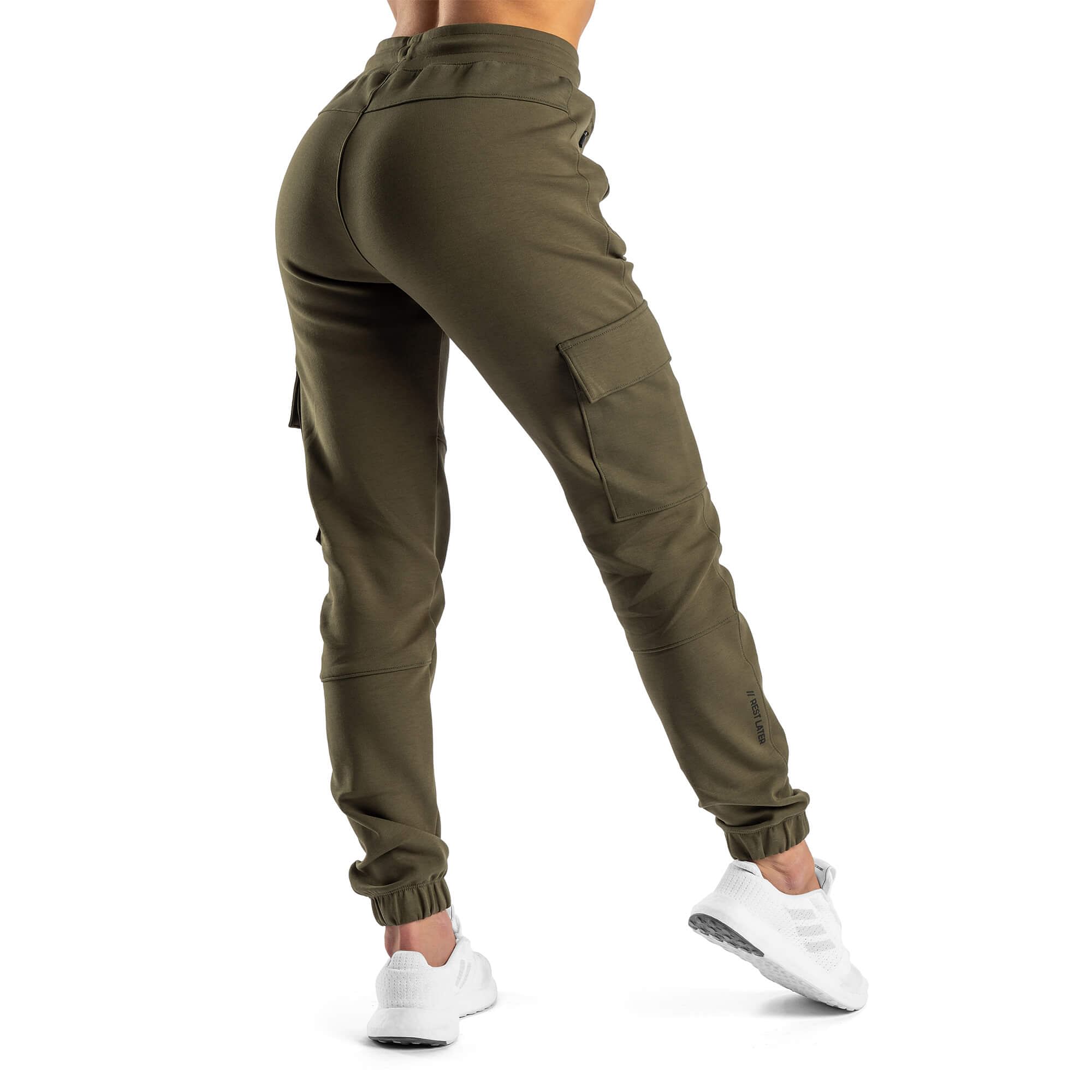 Rest Later Pants - Army Green