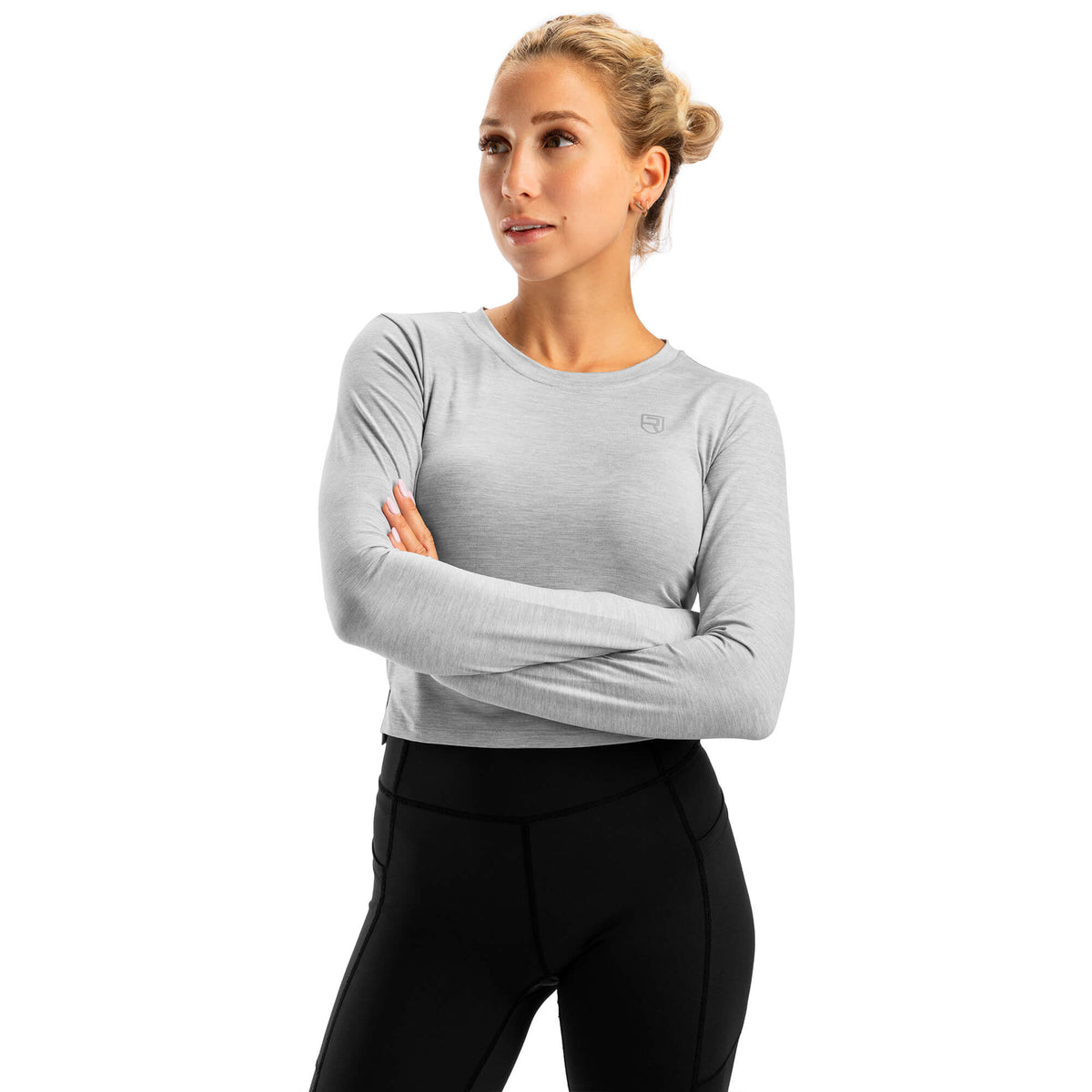 Softest Long Sleeve – Grey Marl